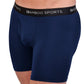 Men's 4" Inseam Bamboo Rayon Boxer Briefs - 4 Pack