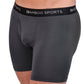 Men's 4" Inseam Bamboo Rayon Boxer Briefs - 4 Pack