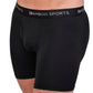 Men's 4" Inseam Bamboo Rayon Boxer Briefs - 4 Pack