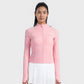 Women's Half Turtleneck Sports Fitness Jacket