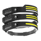 Black Induction Headlamp Cob Led Sensor W689-2