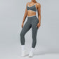 Seamless Back-Support Quick-Dry Yoga & Fitness Set
