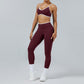 Seamless Back-Support Quick-Dry Yoga & Fitness Set