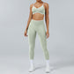 Seamless Back-Support Quick-Dry Yoga & Fitness Set