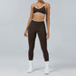 Seamless Back-Support Quick-Dry Yoga & Fitness Set