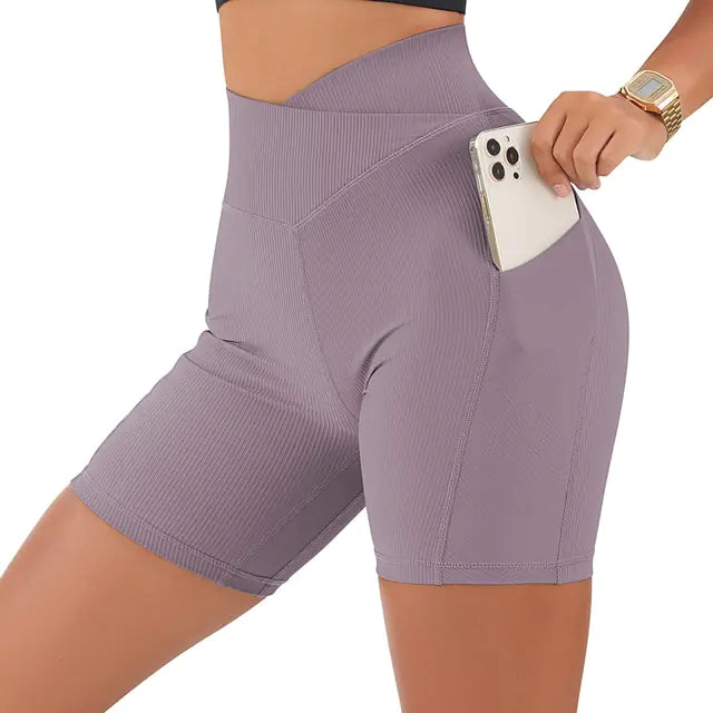 Women’s High-Waist Seamless Sports & Yoga Shorts