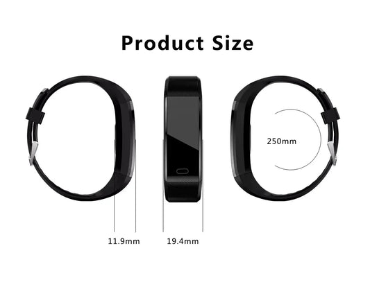 IP67 Waterproof Fitness Tracker Smartwatch – Heart Rate & Multi-Sport