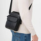 Leather Compact Crossbody Sling Bag – Sleek & Minimal