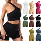 Women's Sports Fitness Shockproof Off-shoulder Suit