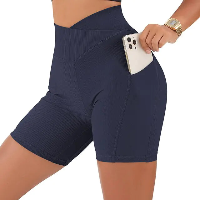 Women’s High-Waist Seamless Sports & Yoga Shorts