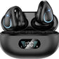 KESAIYI Bluetooth 5.3 Wireless Bone Conduction Sport Earbuds Black