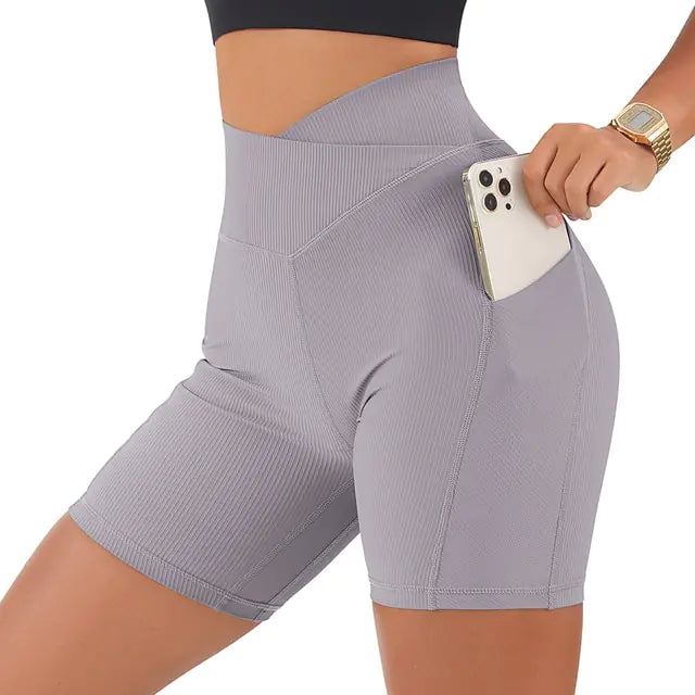 Women’s High-Waist Seamless Sports & Yoga Shorts