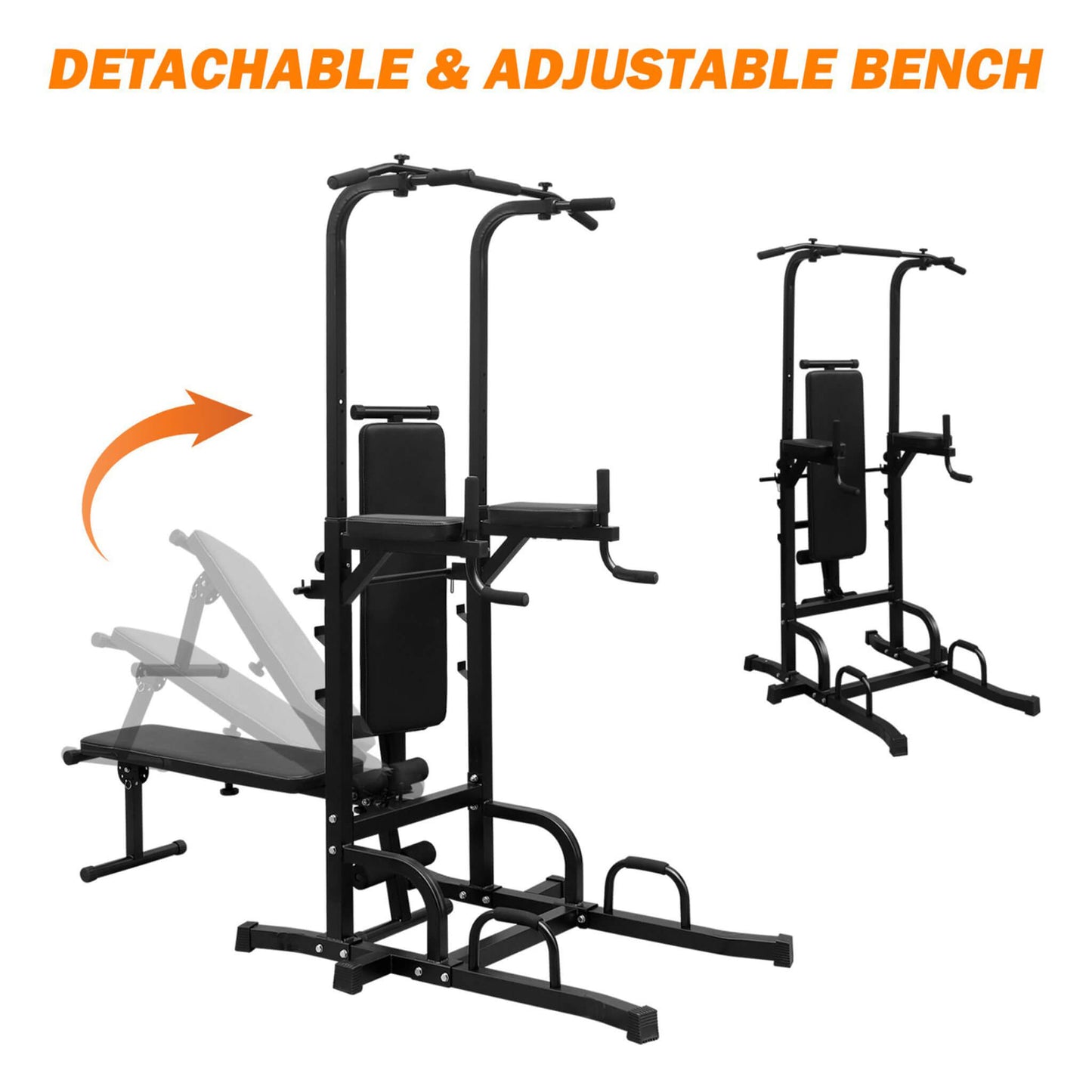 Power Tower – Multi-Functional Home Gym Station