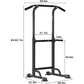 Power Tower Dip & Pull-Up Station – Adjustable Home Gym