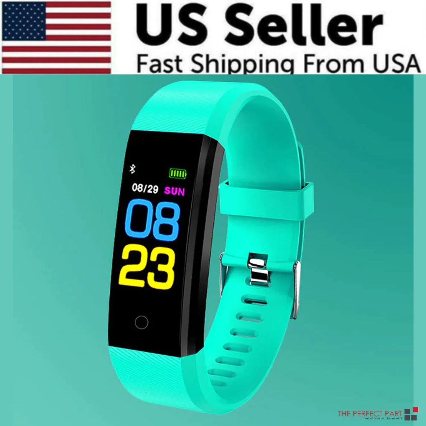 Fitness Smartwatch – Heart Rate & BP Activity Tracker