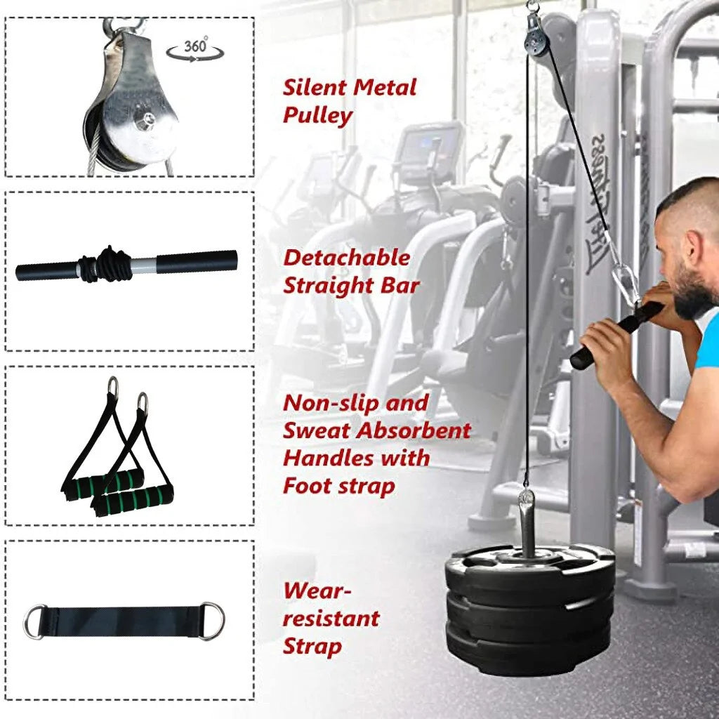 DIY Pulley Cable – Fitness Gym Workout Equipment