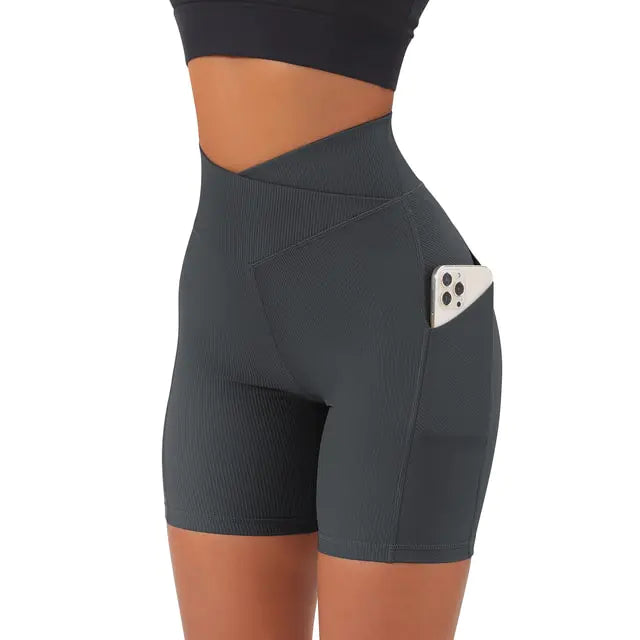 Women’s High-Waist Seamless Sports & Yoga Shorts