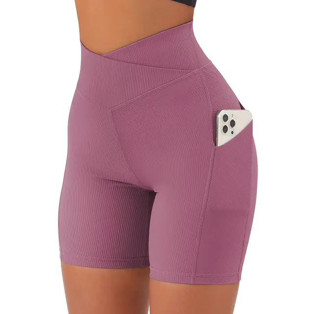 Women’s High-Waist Seamless Sports & Yoga Shorts
