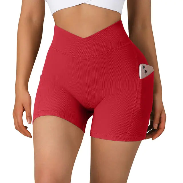 Women’s High-Waist Seamless Sports & Yoga Shorts