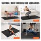 Large Non-Slip Exercise Mat 7×5 ft for Home Gym & Yoga