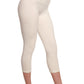 Women's Bamboo Viscose/Cotton Capri Style Leggings