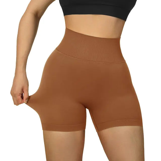 Women’s High-Waist Seamless Sports & Yoga Shorts